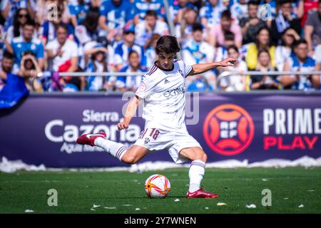 A Coruña, Spanien. 11. Juni 2022. Playoffs für die Hypermotion League. RC Deportivo vs Albacete. Riki Rodriguez Stockfoto