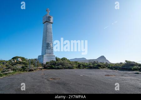 Bartolomeu Dias Cross, in der Nähe des Kap der Guten Hoffnung, Kap-Halbinsel, Westkap, in Südafrika Stockfoto