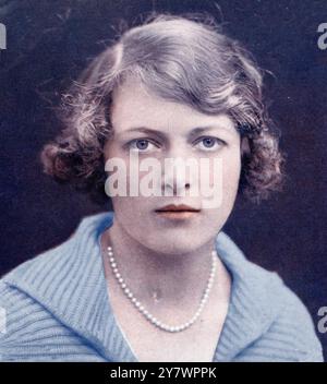 Lady Mary Cambridge . Ältere Tochter des Marquis und der Marchefin von Cambridge, Brautjungfer bei Prinzessin Mary's Hochzeit und Verlobte sich mit Lord Worcester . 28. April 1923 Stockfoto