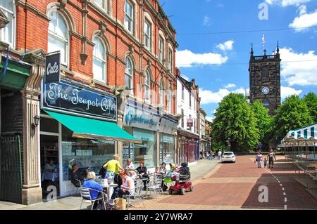 Marktplatz, Burton-Upon-Trent, Staffordshire, England, Vereinigtes Königreich Stockfoto