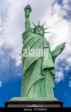 Las Vegas, USA - 8. Dezember 2019 - Freiheitsstatue Stockfoto