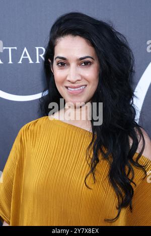 Burbank, Kalifornien, USA. 30. September 2024. Sängerin Radhika Verkaria bei der Grand Opening Celebration von Satara Wellness in Burbank, Kalifornien. Quelle: Sheri Determan Stockfoto
