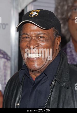 Schauspieler John Amos nimmt an der Premiere von Tyler Perry's Madea Goes to Jail im AMC Loews Lincoln Center am 18. Februar 2009 in New York Teil. Stockfoto