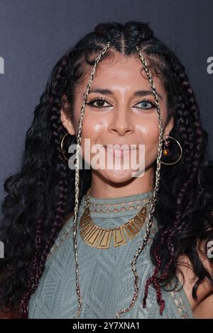 Burbank, Kalifornien, USA. 30. September 2024. Bianca Vennise Flores bei der Grand Opening Celebration von Satara Wellness in Burbank, Kalifornien. Quelle: Sheri Determan Stockfoto