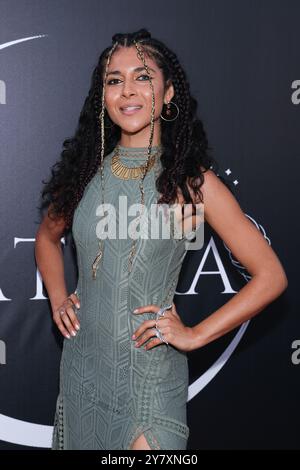 Burbank, Kalifornien, USA. 30. September 2024. Bianca Vennise Flores bei der Grand Opening Celebration von Satara Wellness in Burbank, Kalifornien. Quelle: Sheri Determan Stockfoto