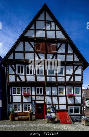 Märchenhaus in Neukirchen, Schwalm-Eder-Kreis, Hessen, Deutschland Stockfoto