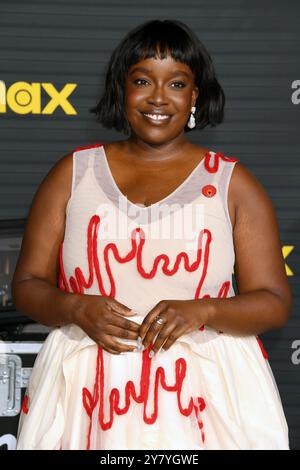 Los Angeles, ca. 1. Oktober 2024. Lolly Adefope bei der Premiere von HBO/Max „The Franchise“ im Paramount Theater am 01. Oktober 2024 in Los Angeles, Kalifornien. Quelle: Jeffrey Mayer/Media Punch/Alamy Live News Stockfoto