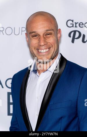 Hollywood, USA. Oktober 2024. Schauspieler Brandon Morales besucht die Weltpremiere des Spielfilms AVERAGE JOE im TCL Chinese Theater, Los Angeles, CA, 1. Oktober 2024 Credit: Eugene Powers/Alamy Live News Stockfoto