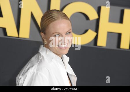 CA. 1. Oktober 2024. Malin Åkerman bei Ankunft für DIE FRANCHISE Premiere, Paramount Theater, Los Angeles, CA, 1. Oktober, 2024. Quelle: Elizabeth Goodenough/Everett Collection/Alamy Live News Stockfoto