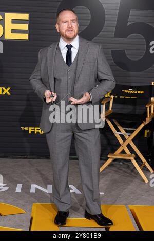 Los Angeles, USA. Oktober 2024. Darren Goldstein besucht am 1. Oktober 2024 die Ankunft von HBO’s „The Franchise“ im Paramount Theater in Los Angeles, CA. (Foto: Corine Solberg/SIPA USA) Credit: SIPA USA/Alamy Live News Stockfoto