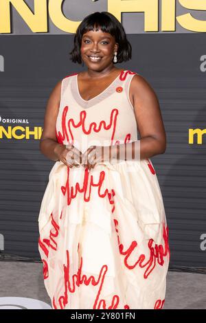 Los Angeles, USA. Oktober 2024. Lolly Adefope besucht am 1. Oktober 2024 die Ankunft von HBO’s „The Franchise“ im Paramount Theater in Los Angeles, CA. (Foto: Corine Solberg/SIPA USA) Credit: SIPA USA/Alamy Live News Stockfoto