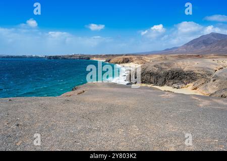 Papagayo Strände auf der Kanarischen Insel Lanzarote im Atlantik Stockfoto