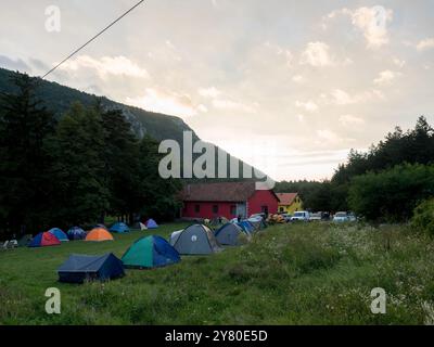 Ostserbiens Berg Rtanj, Boljevac, touristische Sehenswürdigkeiten Stockfoto