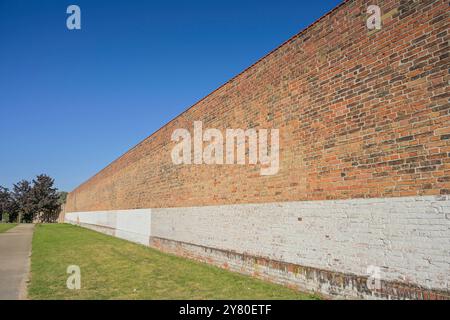 Geschichtspark Ehemaliges Zellengefängnis Moabit, Lehrter Straße, Mitte, Berlin, Deutschland *** Geschichtspark Ehemaliges Moabit Zellulärgefängnis, Lehrter Straße, Mitte, Berlin, Deutschland Stockfoto