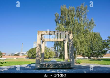 Geschichtspark Ehemaliges Zellengefängnis Moabit, Lehrter Straße, Mitte, Berlin, Deutschland *** Geschichtspark Ehemaliges Moabit Zellulärgefängnis, Lehrter Straße, Mitte, Berlin, Deutschland Stockfoto