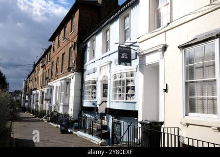 Altes Hotel in mortimer Street, herne Bay Town, East kent, thanet, großbritannien Stockfoto