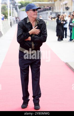 Donostia, Spanien. September 2024. Jacques Audiard besucht den Roten Teppich „Emilia Perez“ während des 72. San Sebastian International Film Festivals im Victoria Eugenia Theatre. Quelle: SOPA Images Limited/Alamy Live News Stockfoto