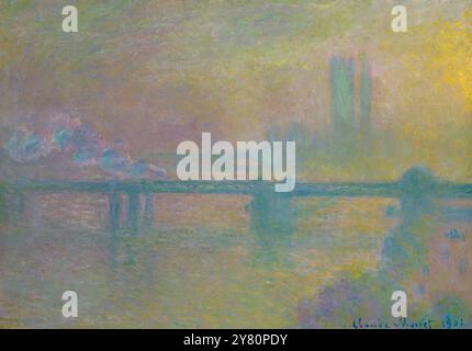 Claude Monet - Charing Cross Bridge, London - 1901 Stockfoto