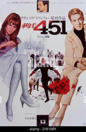 Fahrenheit 451 (1966). Regie führte Francois Truffaut. Mit Oskar Werner, Julie Christie und Cyril Cusack. Stockfoto