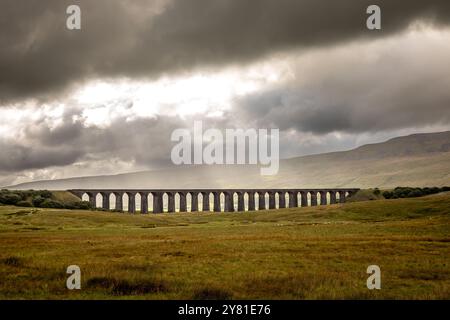 Ribblehead Viaduct, Cumbria, England, Großbritannien Stockfoto