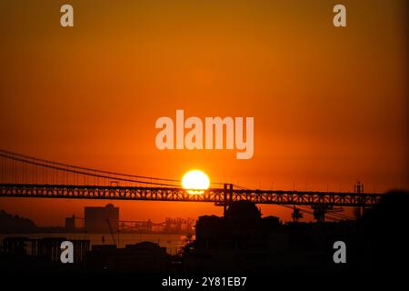 Lissabon vor den Touristen 2015-2018 Stockfoto