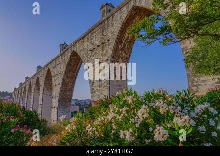 Lissabon vor den Touristen 2015-2018 Stockfoto