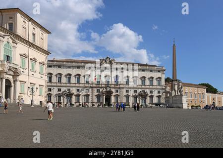 Palazzo della Consulta, Piazza del Quirinale, italienisches Verfassungsgericht Stockfoto