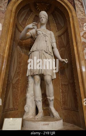 Artemis-Statue, 2. Jahrhundert n. Chr., Galerie Borghese, Villa Borghese, Rom, Italien Stockfoto