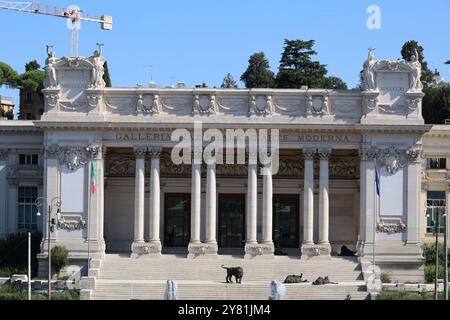 Blick auf die Galerie, nationale Galerie für moderne und zeitgenössische Kunst, Rom, Italien Stockfoto