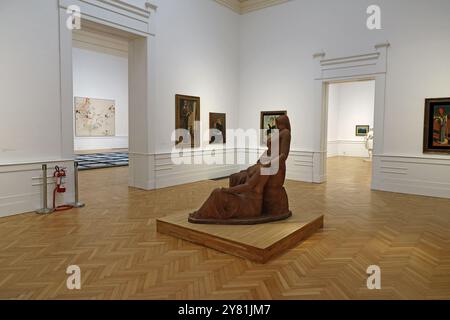 Blick auf die Galerie, nationale Galerie für moderne und zeitgenössische Kunst, Rom, Italien Stockfoto