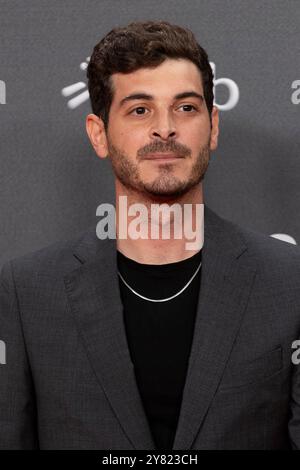 Donostia, Spanien. September 2024. Anton Lofer nimmt an der Eröffnungszeremonie von „Emmanuelle“ während des 72. San Sebastian International Film Festivals im Kursaal Palace Teil. Quelle: SOPA Images Limited/Alamy Live News Stockfoto