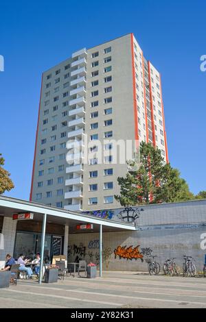 Wohnhaus, Hochhaus, Architekt Luciano Baldessari, Bartningallee 5, Hansaviertel, Tiergarten, Mitte, Berlin, Deutschland Stockfoto