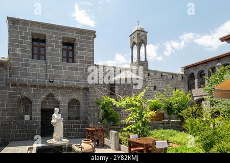 Mar Petyun Chaldäische Kirche in Diyarbakir, Türkei. Stockfoto