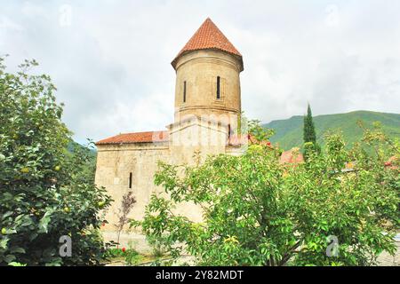 Christliche Kirche der heiligen Elishe im Dorf Kish, Aserbaidschan Stockfoto