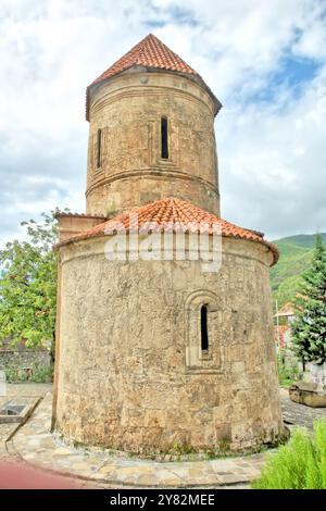 Christliche Kirche der heiligen Elishe im Dorf Kish, Aserbaidschan Stockfoto