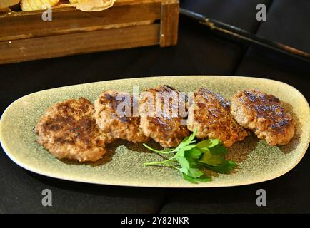 Catering-Essen, Partybuffet, spezielles Veranstaltungskonzept. Stockfoto