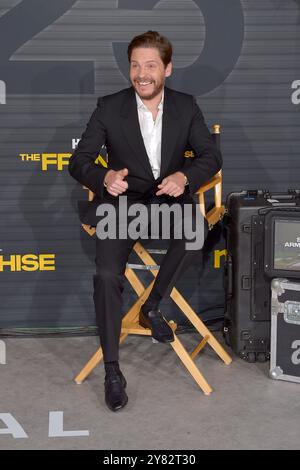 Daniel Brühl bei der Premiere der HBO Serie „The Franchise“ im Paramount Theater. Los Angeles, 01.10.2024 Stockfoto