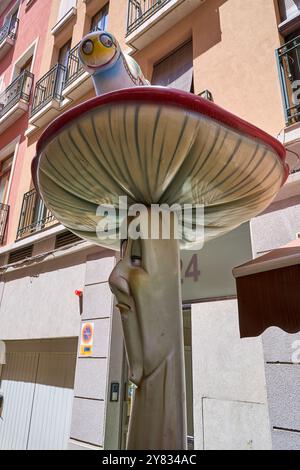 Riesenpilz in Alicante, Murcia. Stockfoto