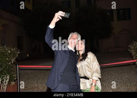 MATTHEW MODINE in Florenz für die Premiere des Films „The Martini Shot“ Copyright Andrea Paoletti Stockfoto