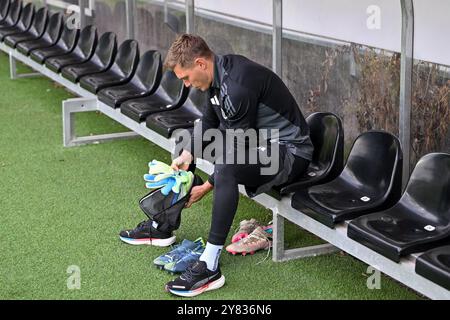 Pasching, Österreich. Oktober 2024. PASCHING, ÖSTERREICH -2. OKTOBER: Jörg Siebenhandl von LASK im Abschlusstraining LASK zur UEFA Conference League MD1 voestalpine Stadion am 2. Oktober 2024 in Pasching, Österreich.241002 SEPA 20 003 - 20241002 PD8021 Credit: APA-PictureDesk/Alamy Live News Stockfoto