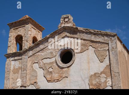 Cortijo del Fraile (Bauernhof des Bruders) in der Nähe von Los Albaricoques, Andalusien, Spanien Stockfoto