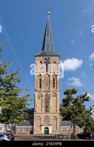 gotische Bovenkerk (auch bekannt als St. Nikolaus-Kirche) in Kampen, Niederlande Stockfoto