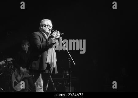 München, Deutschland. Oktober 2024. München, 1. Oktober 2024: Heinz Rudolf Kunze während der können vor Lachen Tour 2024 im Circus Krone, München. (Sven Beyrich/SPP) Credit: SPP Sport Press Photo. /Alamy Live News Stockfoto