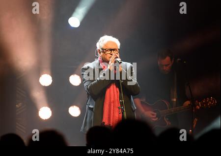 München, Deutschland. Oktober 2024. München, 1. Oktober 2024: Heinz Rudolf Kunze während der können vor Lachen Tour 2024 im Circus Krone, München. (Sven Beyrich/SPP) Credit: SPP Sport Press Photo. /Alamy Live News Stockfoto