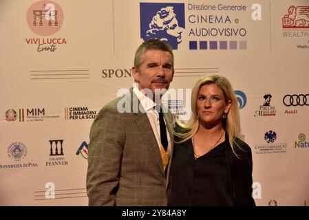 Ethan Hawke beim Lucca Film Festival - Premiere Film: Wildcat Photo von Andrea Paoletti Stockfoto