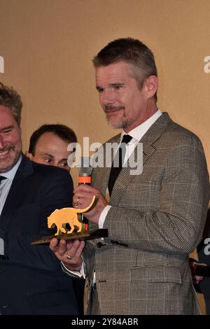 Ethan Hawke beim Lucca Film Festival - Premiere Film: Wildcat Photo von Andrea Paoletti Stockfoto