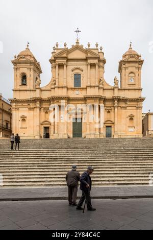 Cathedrale di Noto, Barockkirche Noto Scicily Italien Stockfoto