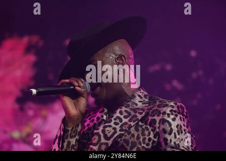 Sao Paulo, Brasilien. September 2024. NeYo führt Chmpagne and Roses Tour im Espaco Unimed, 19. September 2024 in São Paulo, Brasilien auf. Credit: Adriana Spaca/Alamy Live News Stockfoto