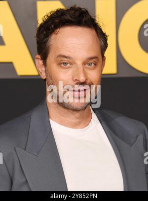 LOS ANGELES, KALIFORNIEN - 1. OKTOBER: Nick Kroll besucht die Los Angeles Premiere der HBO Original Series 'The Franchise' im Paramount Theater auf O Stockfoto