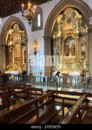 Die Kathedrale Unserer Lieben Frau von der Himmelfahrt in Sé, Funchal, Madeira, Portugal Stockfoto